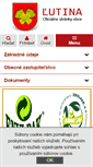 Mobile Screenshot of lutina.sk